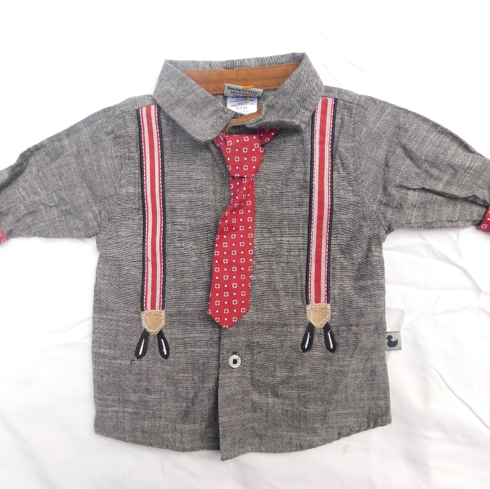 Dog Sport Suspenders Shirt